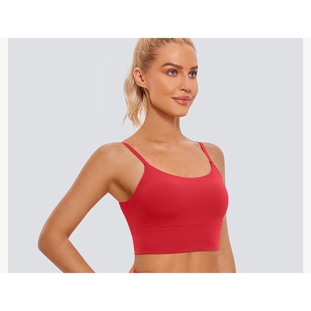 NEW Red CRZ Yoga Sports Bra size XL
